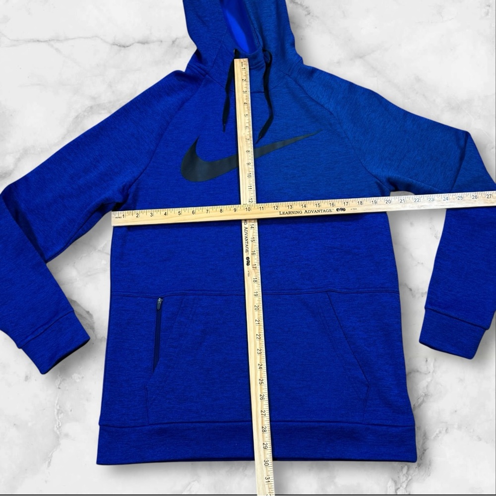 NWT Nike Therma-Fit Training Hoodie HEATHER BLUE CU6238-492 Men's Size S Small - Picture 5 of 9